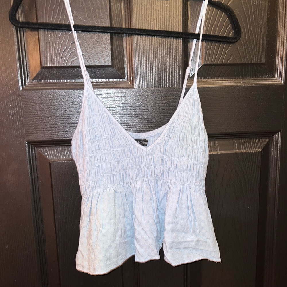 Cotton Candy Baby Blue Cami